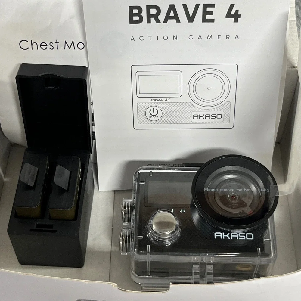 Akaso Brave 4 Action‎ Camera Bundle